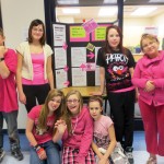 Tofield School wears pink in support of anti-bullying