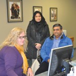 Dr. and Mrs. Muneer arrive in Tofield