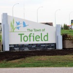 New Tofield entrance signs part of town beautification project