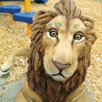 New Lions playground damaged by graffiti vandals