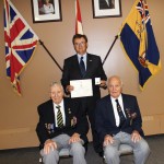 Tofield World War II veterans honoured in ceremony