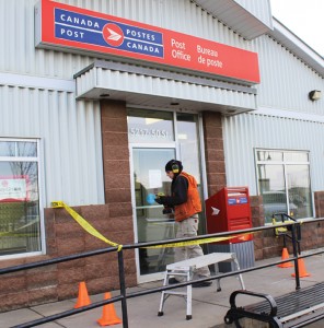 Break-In-Post Office