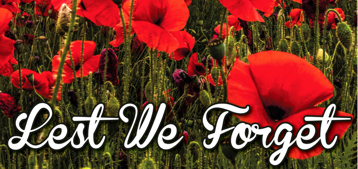 Our office is Closed Friday in observance of Remembrance Day
