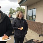 Tofield Eyecare raises funds for Food Bank