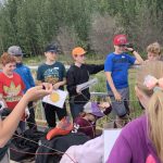 Grade 5 students visit Elk Island National Park
