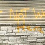 Holden graffiti upset residents