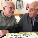 Celebrating 90th birthday of Tofield’s twins