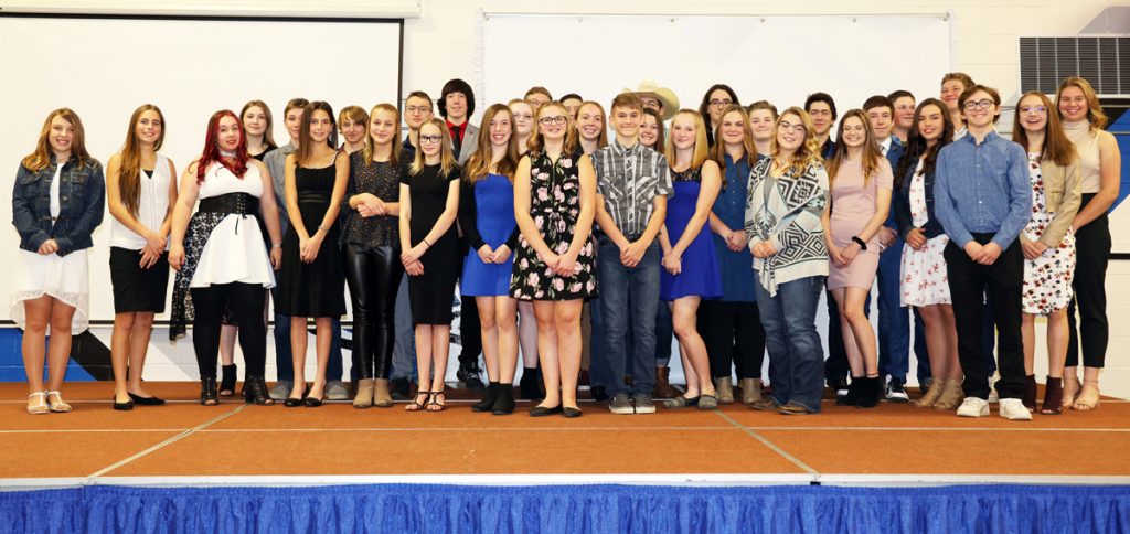 Ryley School held its Awards Night recognizing excellence in various fields