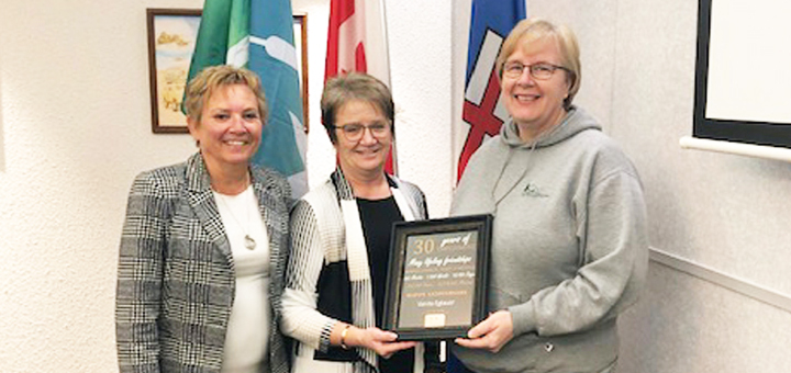 Town of Tofield recognizes 30 years of dedication
