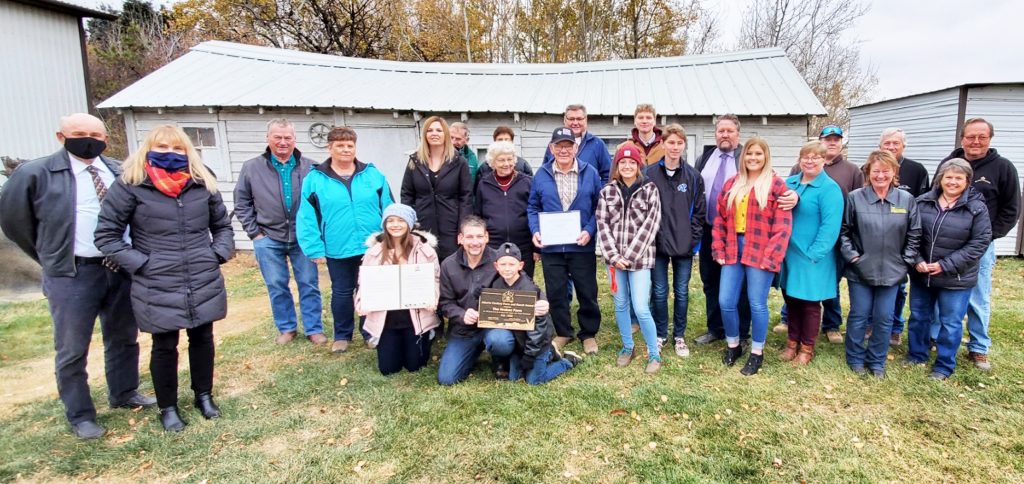 Ryley’s Hrabec family recognized for 100 years of farming