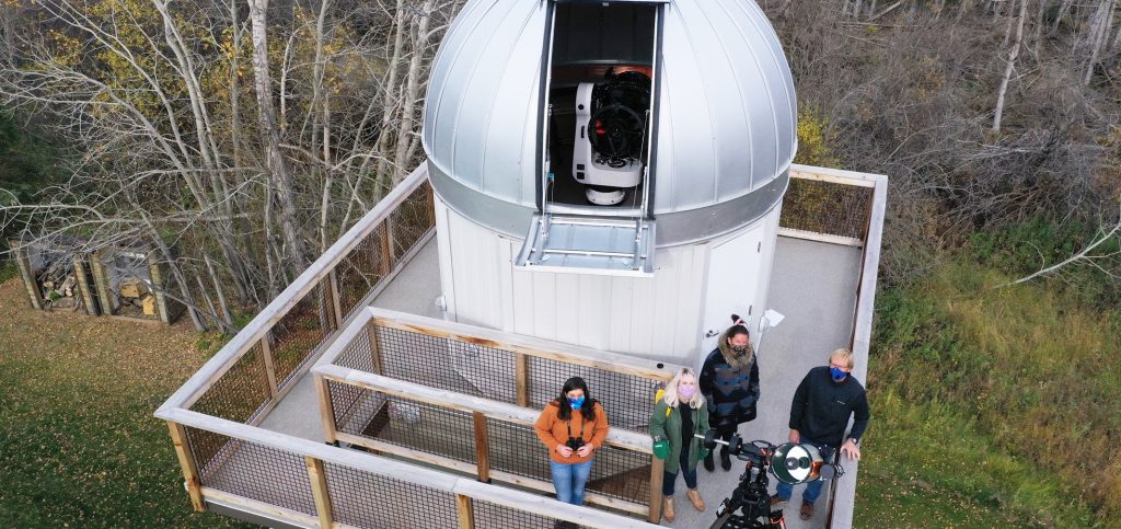 U of A makes history in Western Canada with Hesje Observatory
