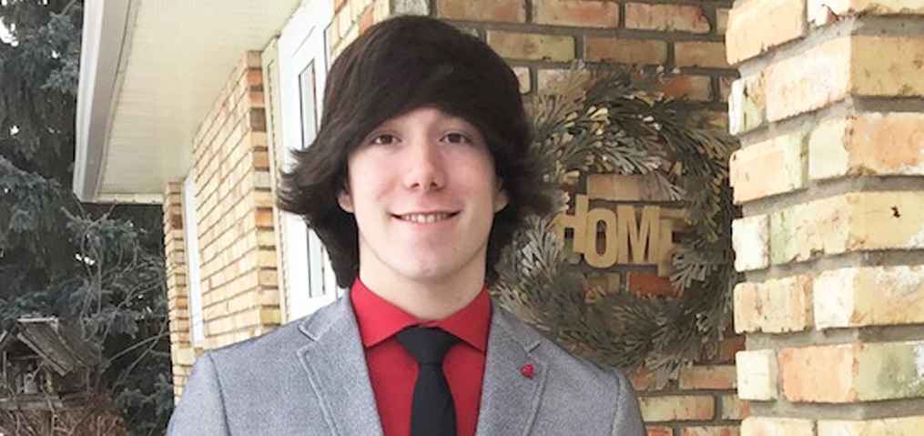 Ryley Lions Club awards scholarship to Logan Oslund