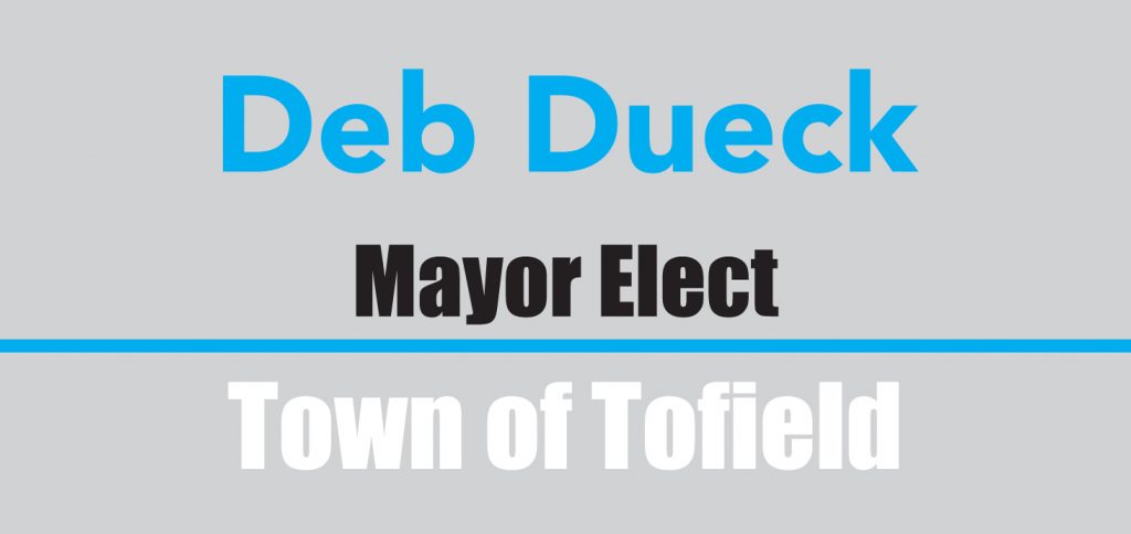 Deb Dueck sworn in as Mayor of Tofield