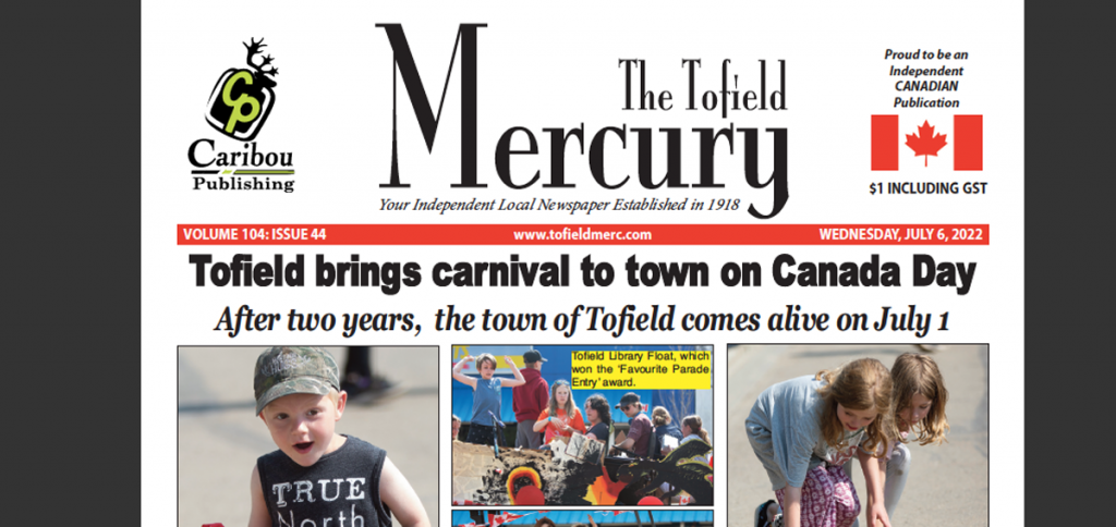 Tofield brings carnival to town – on newsstands now!