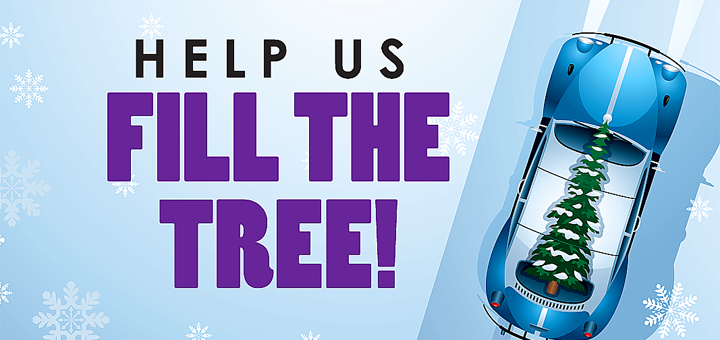 Help us Fill the Tree for the Food Bank!