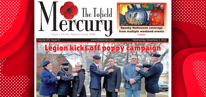 Legion kicks off poppy campaign – check out the Nov. 2 Mercury!